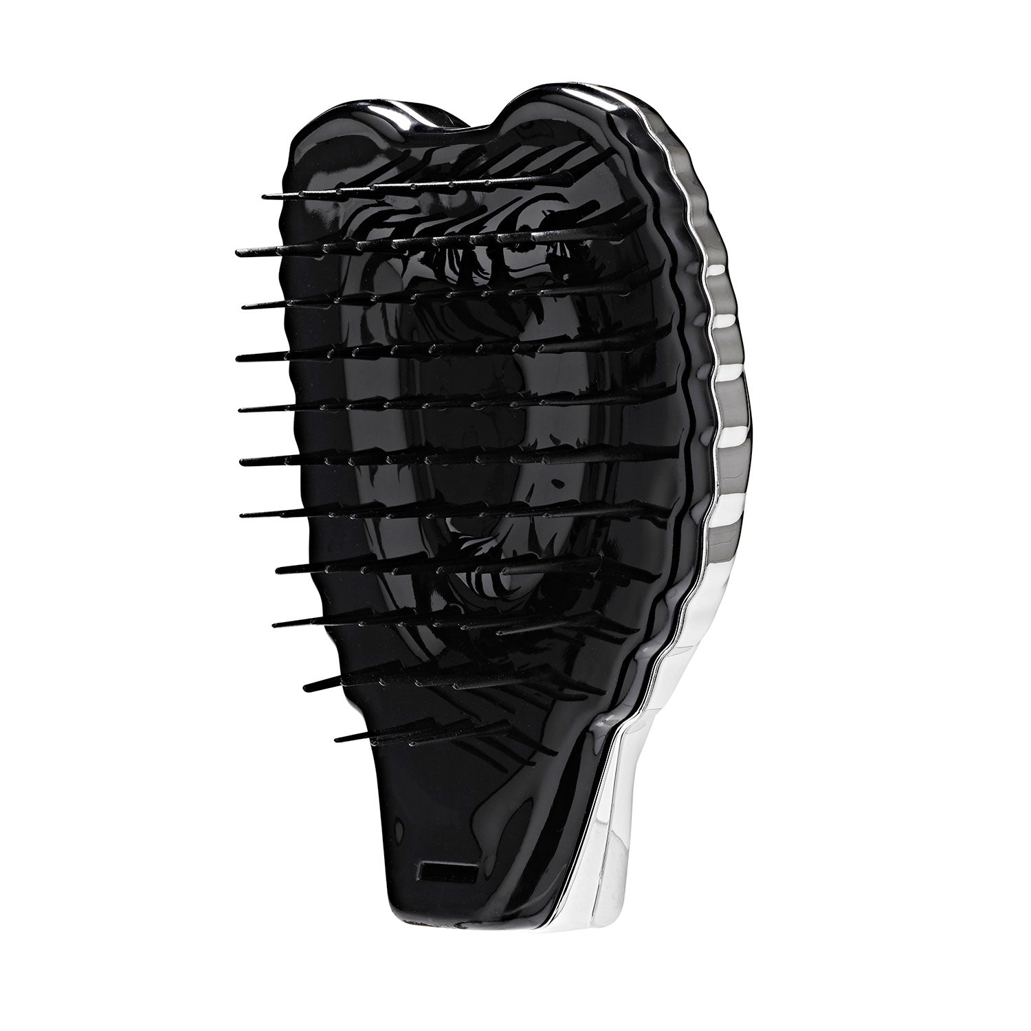 Pro Compact Hair Brush With Mirror - Titanium