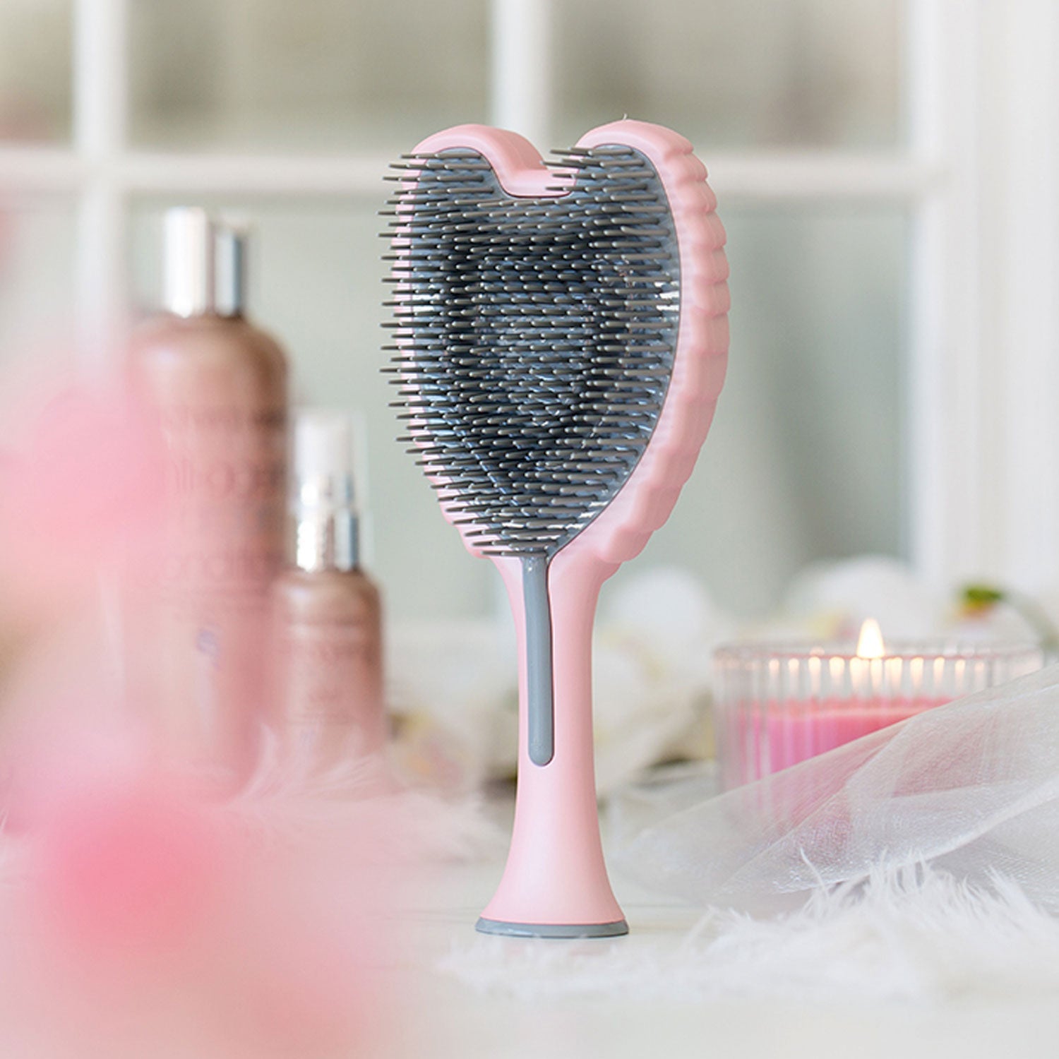 Professional 2.0 Soft Touch Hair Brush - Pink/Grey Bristles