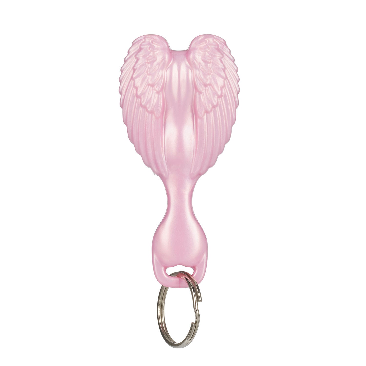 Mini Hair Brush Key Ring - Pink