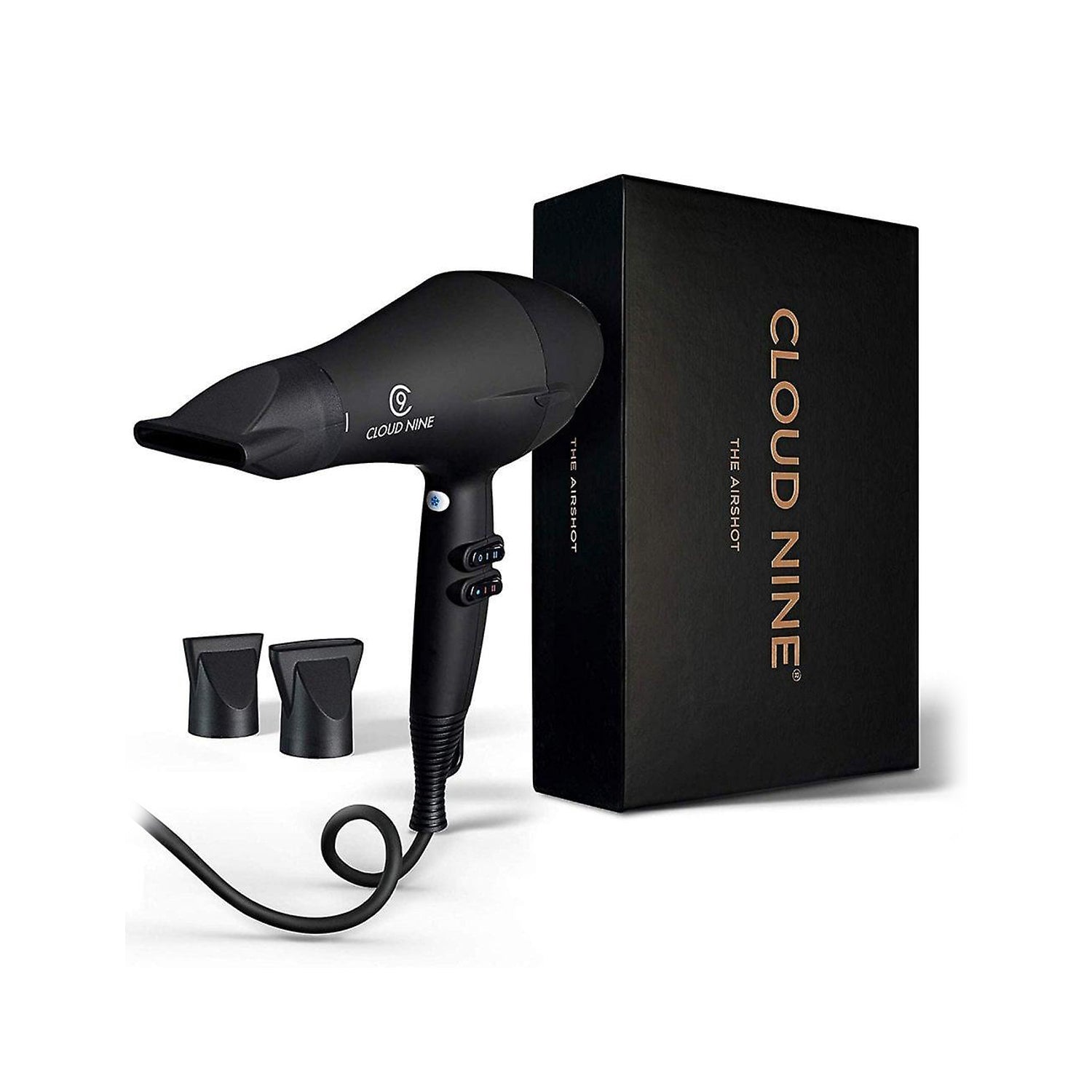 Air Shot Hair Dryer 2000w Black