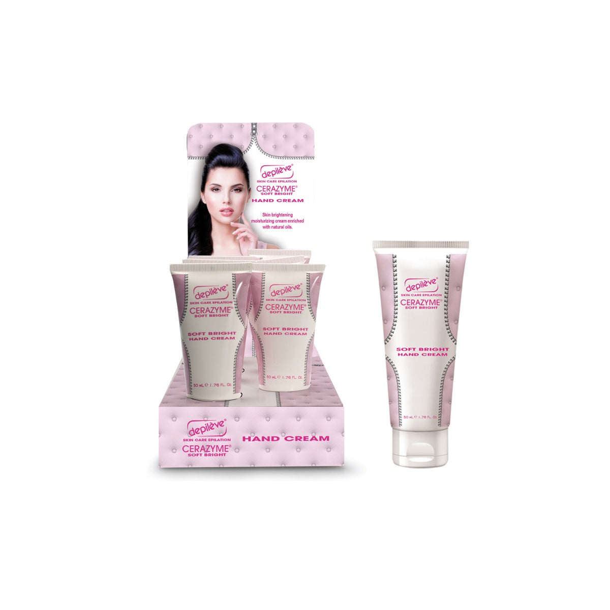 Cerazyme Depilbright Soft Bright Hand Cream 6*50ml