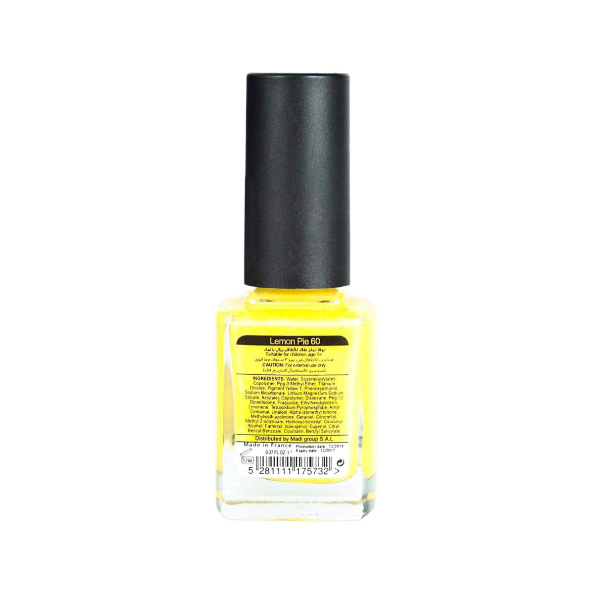 Washable Nail Polish - Lemon Pie 30ml