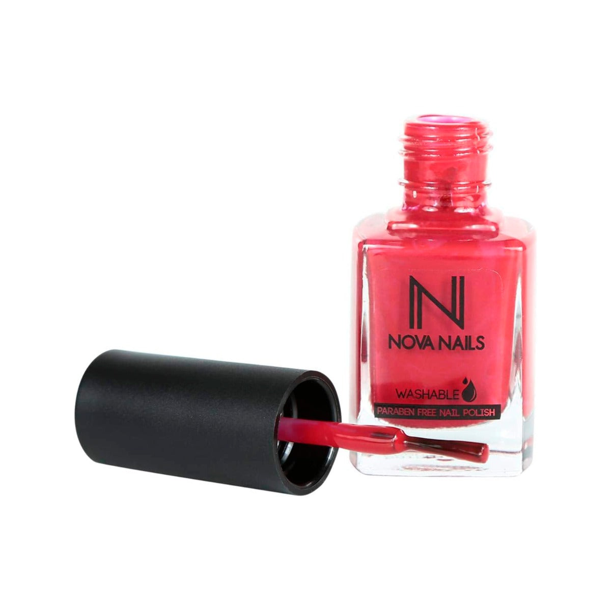 Washable Nail Polish - Crimson Red 30ml