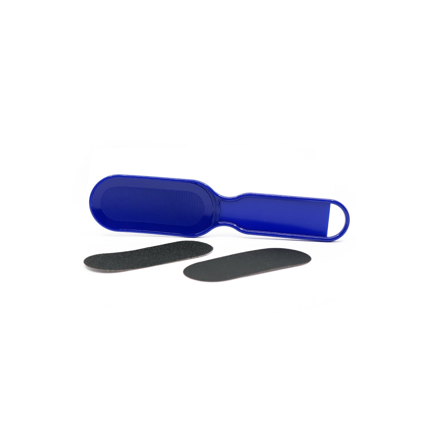 Professional Manual Disp Foot Files Dark Blue (One Foot File + Two Refilled Pads)