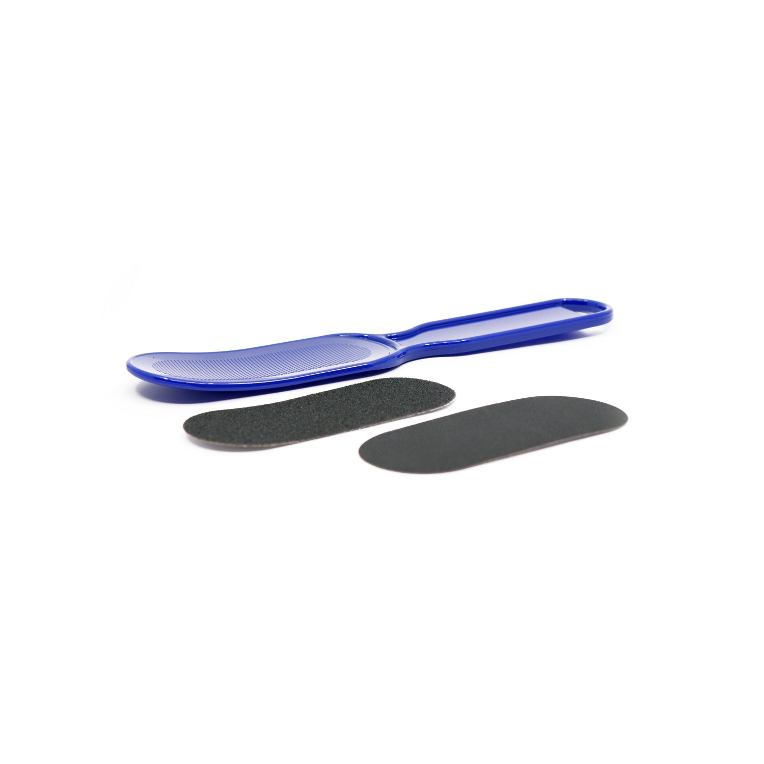 Professional Manual Disp Foot Files Dark Blue (One Foot File + Two Refilled Pads)